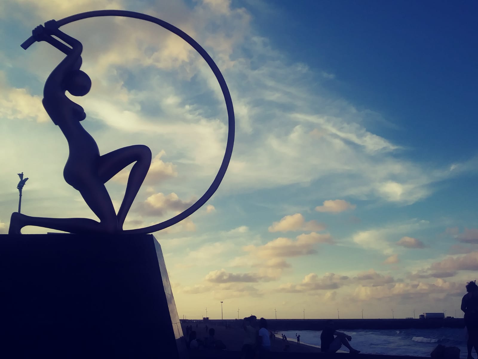 Iracema statue in Fortaleza, Brazil